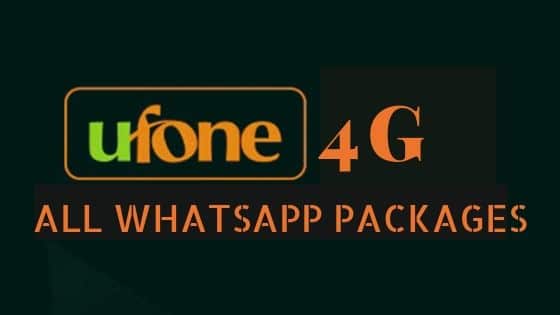 Ufone Whatsapp Packages | Daily weekly Monthly Updated