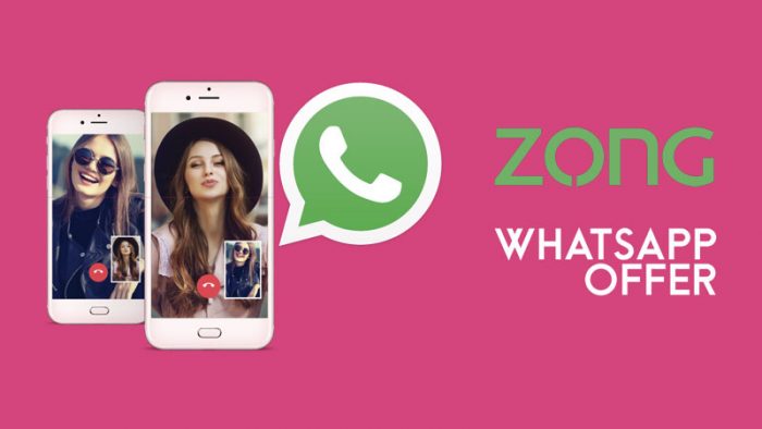 Zong Whatsapp Packages – Daily, Weekly & Monthly