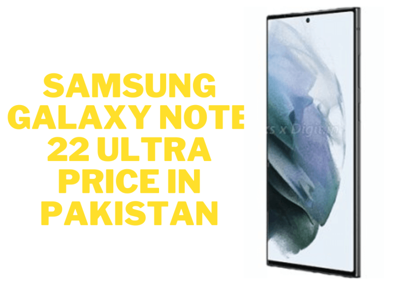 Samsung Galaxy Note 22 Ultra Price in Pakistan